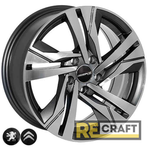 Zorat Wheels BK5543 7x16 5x108 ET38 DIA65.1 GP Zorat Wheels BK5543 7x16 5x108 ET38 DIA65.1 GP