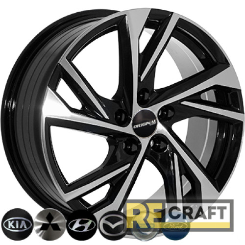 ZF FE183 7.5x17 5x108 ET50 DIA63.4 BMF ZF FE183 7.5x17 5x108 ET50 DIA63.4 BMF