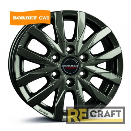 Borbet CW6 6.5x16 6x130 ET54 DIA84.1