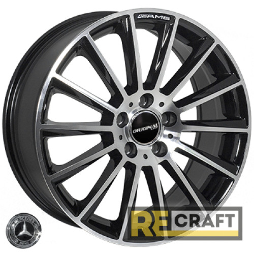 Zorat Wheels BK836B 7.5x18 5x112 ET44 DIA66.6 BP Zorat Wheels BK836B 7.5x18 5x112 ET44 DIA66.6 BP