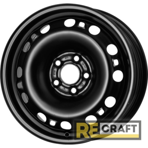 Magnetto Wheels R1-1727 6x15 5x100 ET38 DIA57 Black Magnetto Wheels R1-1727 6x15 5x100 ET38 DIA57 Black