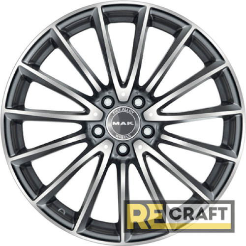 Mak Komet 7.5x17 5x112 ET40 DIA66.6 GMMF Mak Komet 7.5x17 5x112 ET40 DIA66.6 GMMF
