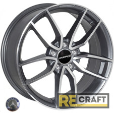 JH A045 8x18 5x112 ET43 DIA66.6 GMF