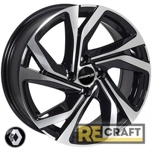 Zorat Wheels BK5762 6.5x16 4x100 ET37 DIA60.1 BP Zorat Wheels BK5762 6.5x16 4x100 ET37 DIA60.1 BP