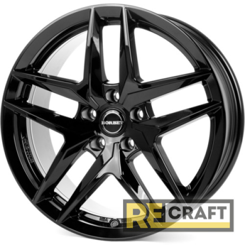 Borbet Z 7.5x17 5x112 ET36 DIA66.5 Black Borbet Z 7.5x17 5x112 ET36 DIA66.5 Black