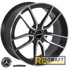 Zorat Wheels BK5461 8x18 5x112 ET43 DIA66.6