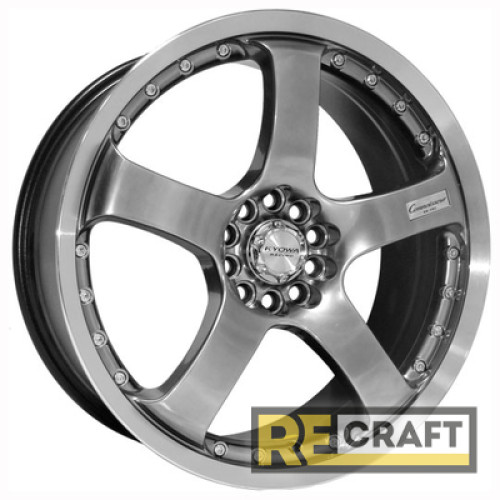Kyowa Racing KR-208 7.5x18 5x112 ET45 DIA73.1 HPBL Kyowa Racing KR-208 7.5x18 5x112 ET45 DIA73.1 HPBL