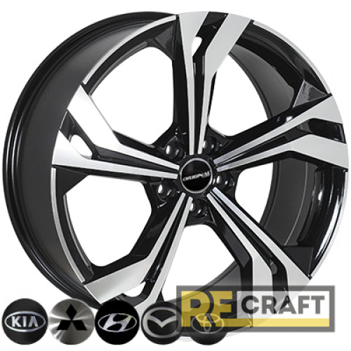 Zorat Wheels BK5873 8.5x20 5x112 ET35 DIA66.6 BP Zorat Wheels BK5873 8.5x20 5x112 ET35 DIA66.6 BP