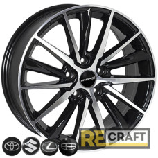 Zorat Wheels BK5809 6.5x16 5x114.3 ET40 DIA60.1 BP
