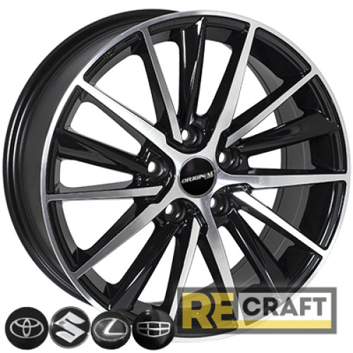 Zorat Wheels BK5809 7x17 5x114.3 ET40 DIA60.1 Zorat Wheels BK5809 7x17 5x114.3 ET40 DIA60.1