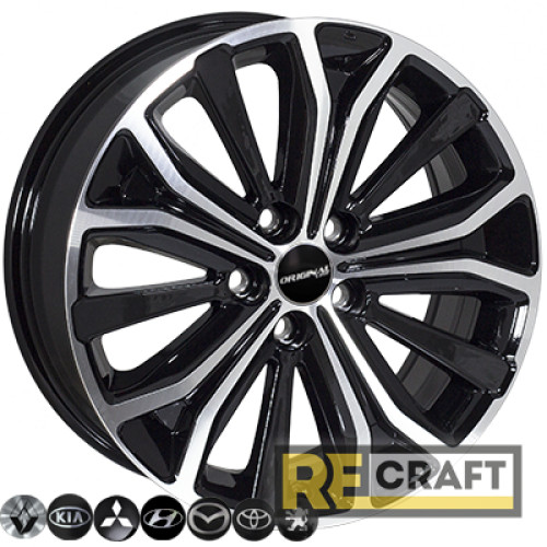 Zorat Wheels BK591 7x17 5x114.3 ET46 DIA67.1 BP Zorat Wheels BK591 7x17 5x114.3 ET46 DIA67.1 BP