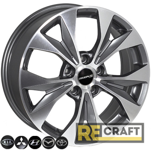 Zorat Wheels BK606 7x17 5x114.3 ET45 DIA67.1 GP Zorat Wheels BK606 7x17 5x114.3 ET45 DIA67.1 GP