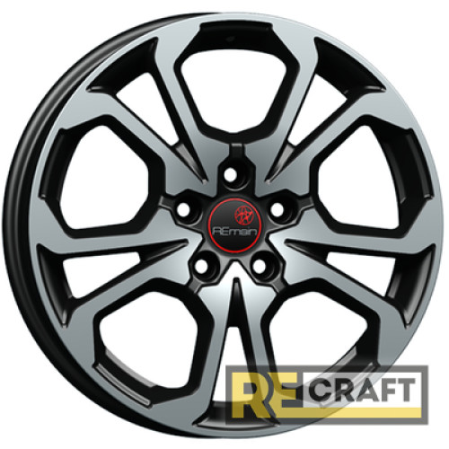 Remain R242 6.5x17 5x112 ET38 DIA57.1 Алмаз черн Remain R242 6.5x17 5x112 ET38 DIA57.1 Алмаз черн