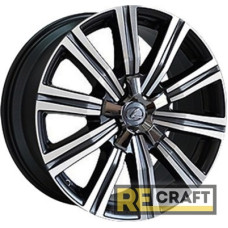 Replica Lexus (LX1003) 8.5x21 5x150 ET54 DIA110.1 BKF