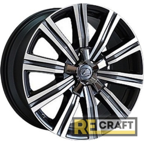 Replica Lexus (LX1003) 8.5x21 5x150 ET54 DIA110.1 BKF