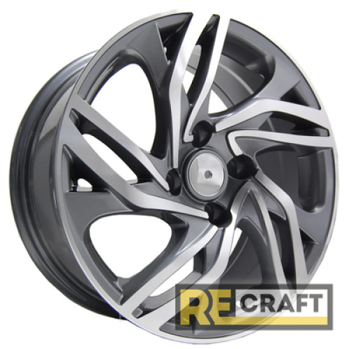 Replica Peugeot (PT110) 7x16 4x108 ET25 DIA65.1 GMF Replica Peugeot (PT110) 7x16 4x108 ET25 DIA65.1 GMF