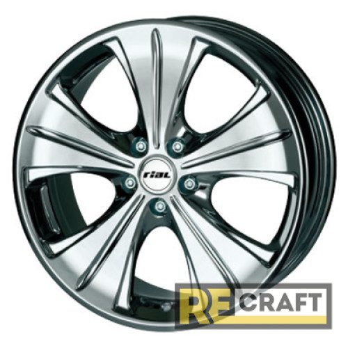 Rial Ancona 7.5x17 5x100 ET35 DIA63.3 Chrom Rial Ancona 7.5x17 5x100 ET35 DIA63.3 Chrom