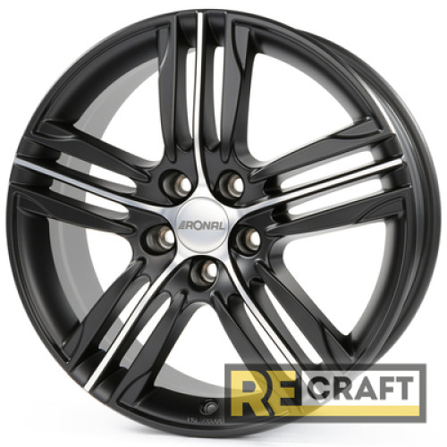 Ronal R57 7.5x19 5x108 ET55 DIA76 Black Ronal R57 7.5x19 5x108 ET55 DIA76 Black