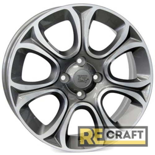 WSP Italy Fiat (W163) Evo 6x16 4x100 ET45 DIA56.6 AP WSP Italy Fiat (W163) Evo 6x16 4x100 ET45 DIA56.6 AP