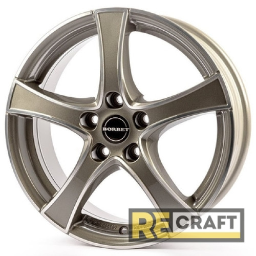 Borbet F2 7.5x18 5x114.3 ET45 DIA60.1 GSP Borbet F2 7.5x18 5x114.3 ET45 DIA60.1 GSP