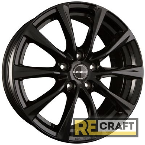 Borbet RE 7x16 5x114.3 ET40 DIA72.5 Black Borbet RE 7x16 5x114.3 ET40 DIA72.5 Black