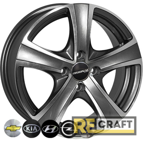 Zorat Wheels 9504 5.5x14 4x100 ET44 DIA56.6 MK-P Zorat Wheels 9504 5.5x14 4x100 ET44 DIA56.6 MK-P