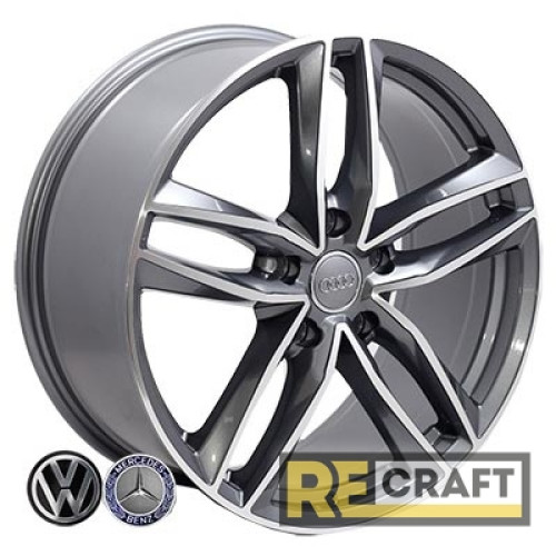 Zorat Wheels BK690 7.5x17 5x112 ET28 DIA66.6 GP Zorat Wheels BK690 7.5x17 5x112 ET28 DIA66.6 GP