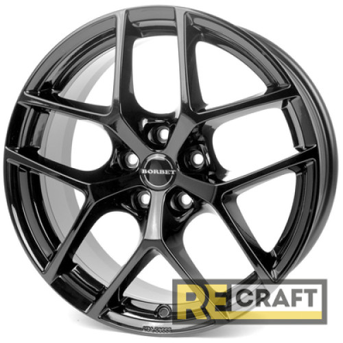 Borbet Y 8x18 5x108 ET45 DIA72.5 Black Borbet Y 8x18 5x108 ET45 DIA72.5 Black