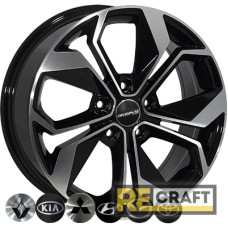 Zorat Wheels BK5168 6.5x15 4x98 ET44 DIA58.1 BP