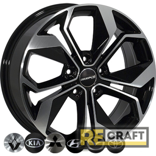 Zorat Wheels BK5168 6.5x15 5x114.3 ET40 DIA67.1 BP Zorat Wheels BK5168 6.5x15 5x114.3 ET40 DIA67.1 BP