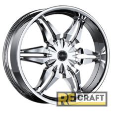 Zyoxx ZX6 8.5x20 5x120 ET35 DIA78.1 Chrom