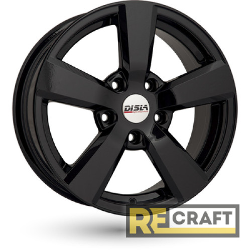 Disla Formula 7x16 5x120 ET38 DIA65.1 Black Disla Formula 7x16 5x120 ET38 DIA65.1 Black