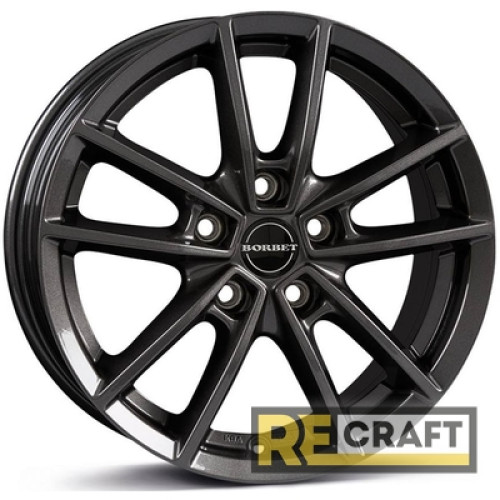 Borbet W 8x18 5x114.3 ET50 DIA72.5 ANTHR Borbet W 8x18 5x114.3 ET50 DIA72.5 ANTHR