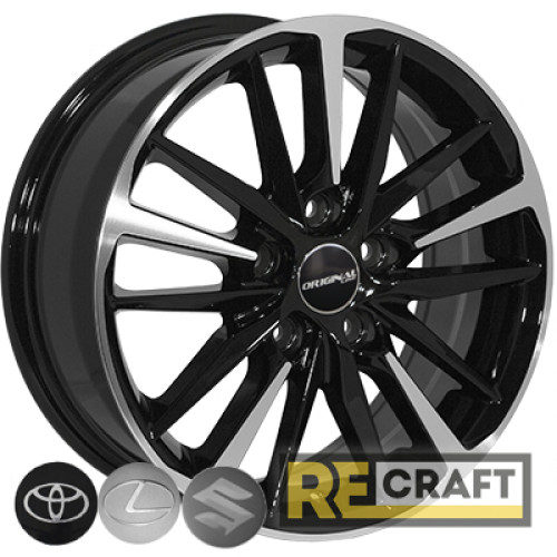 Zorat Wheels BK5342 6.5x16 5x114.3 ET45 DIA60.1 BP