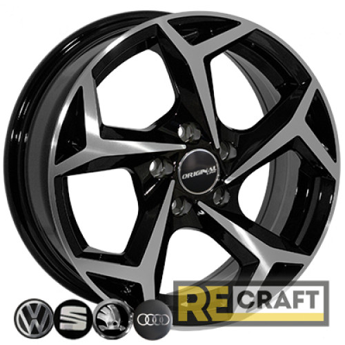 Zorat Wheels BK5340 6.5x16 5x112 ET40 DIA57.1 Zorat Wheels BK5340 6.5x16 5x112 ET40 DIA57.1