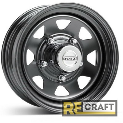 Dotz Pharao 6x15 5x139.7 ET45 DIA110 Black Dotz Pharao 6x15 5x139.7 ET45 DIA110 Black