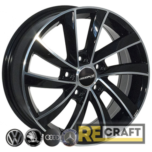 Zorat Wheels BK5290 6.5x16 5x112 ET46 DIA57.1 BP Zorat Wheels BK5290 6.5x16 5x112 ET46 DIA57.1 BP
