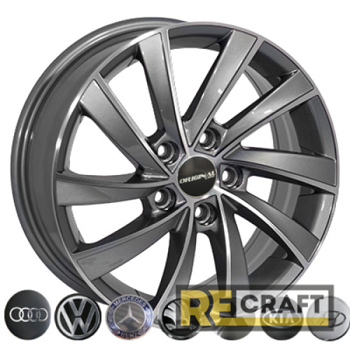 Zorat Wheels BK5290 6.5x16 5x114.3 ET40 DIA67.1 GP Zorat Wheels BK5290 6.5x16 5x114.3 ET40 DIA67.1 GP