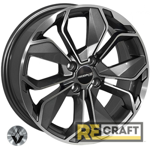 Zorat Wheels BK5296 6.5x16 4x100 ET38 DIA60.1 GP