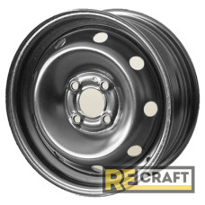 Кременчуг 216 RENAULT, DACIA MCV, DACIA Logan 6x15 4x100 ET50 DIA60.1 Black Кременчуг 216 RENAULT, DACIA MCV, DACIA Logan 6x15 4x100 ET50 DIA60.1 Black