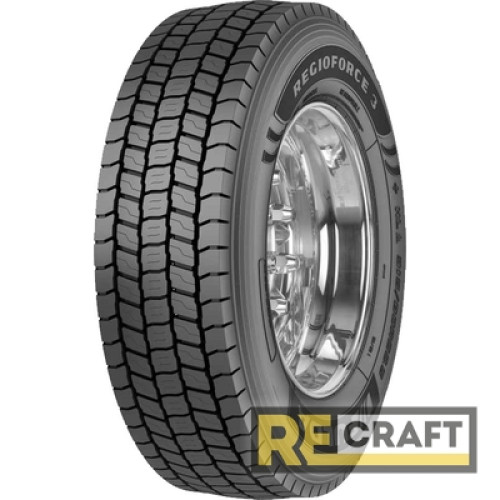 Fulda Regioforce 3 (ведущая) 315/60 R22.5 152/148L Fulda Regioforce 3 (ведущая) 315/60 R22.5 152/148L