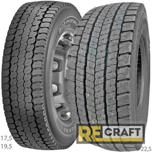 Pirelli R02 ProFuel Drive (ведущая) 315/70 R22.5 154/150L Pirelli R02 ProFuel Drive (ведущая) 315/70 R22.5 154/150L