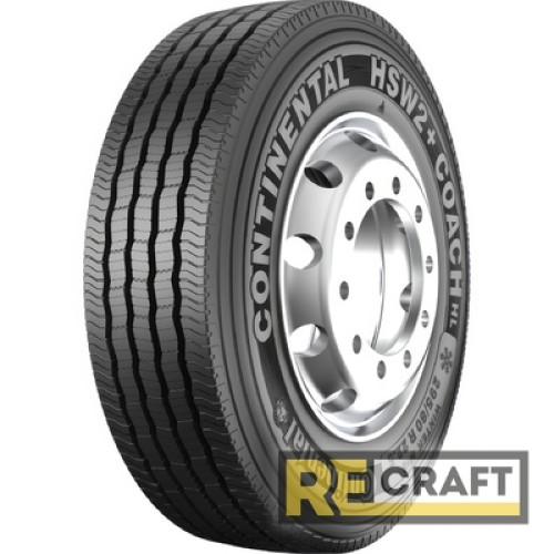 Continental HSW2+ Coach (рулевая) 315/80 R22.5 156/150L